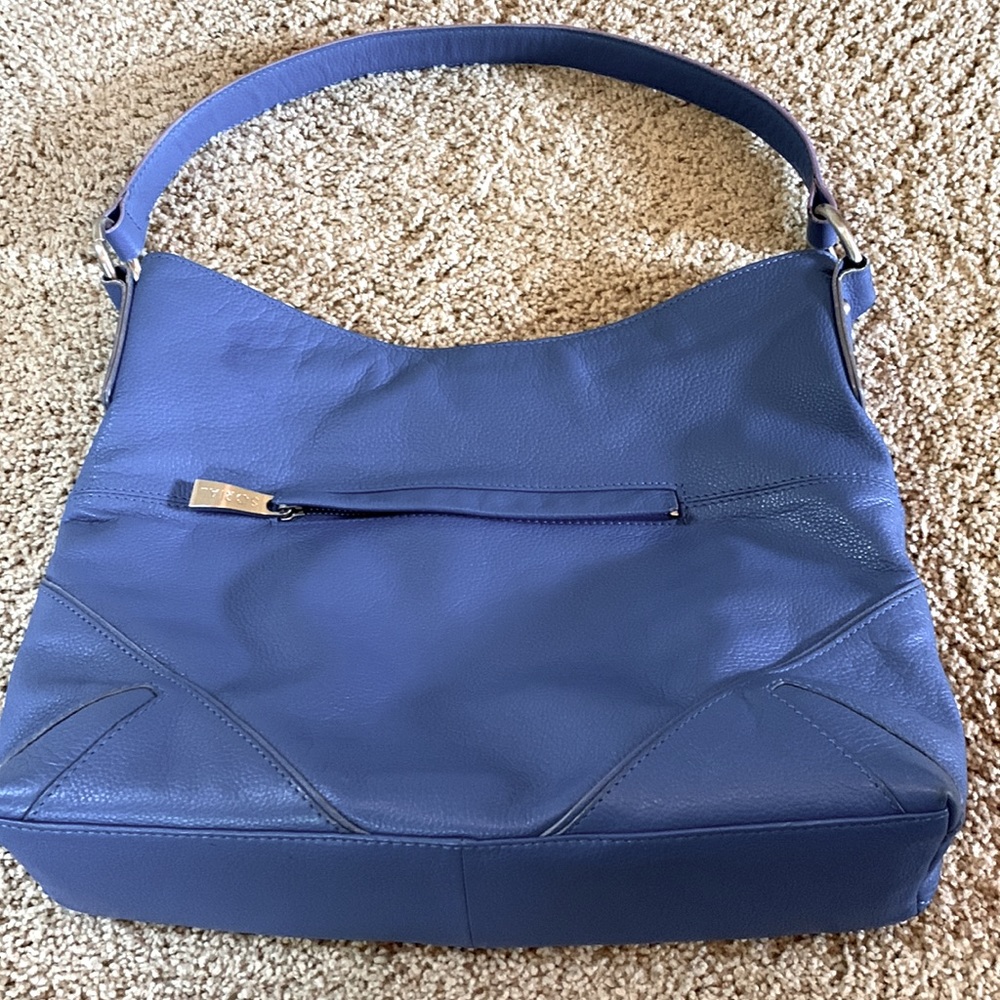 Sorial royal blue hobo style bag